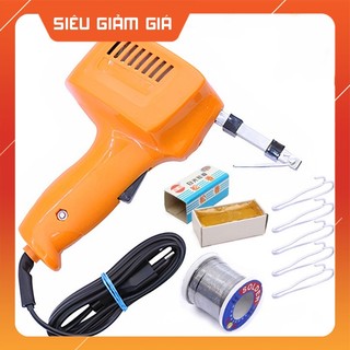 Mỏ hàn xung tiệp - tặng 01 thiếc ok, 01 hộp nhựa thông, 05 mũi hàn xung