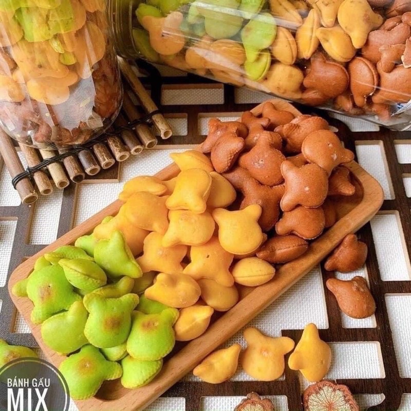Bánh kem gấu 3 vị 400g