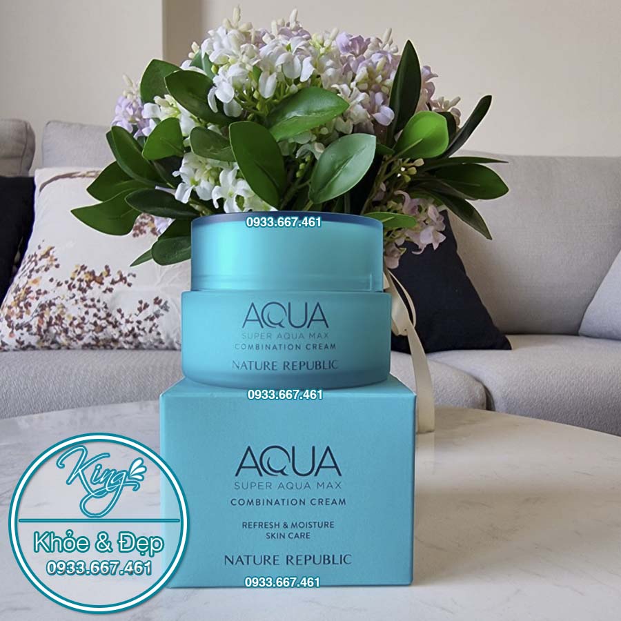 Kem Dưỡng Da Aqua Super Aqua Max Combination Cream (Mẫu Mới)