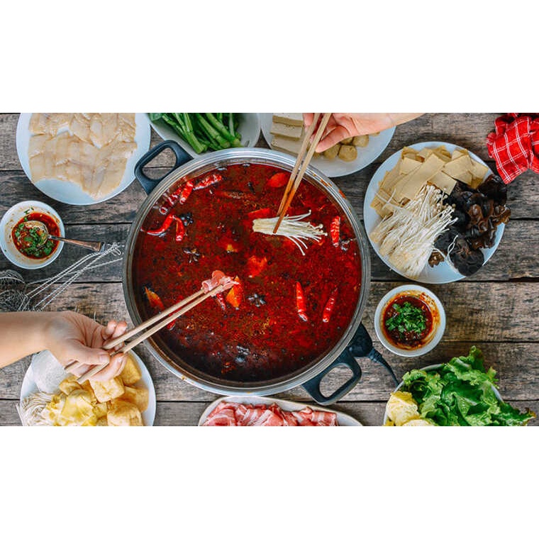 Nước lẩu Mala cay nồng và Bulgogi ngọt thơm orifood túi 200gr
