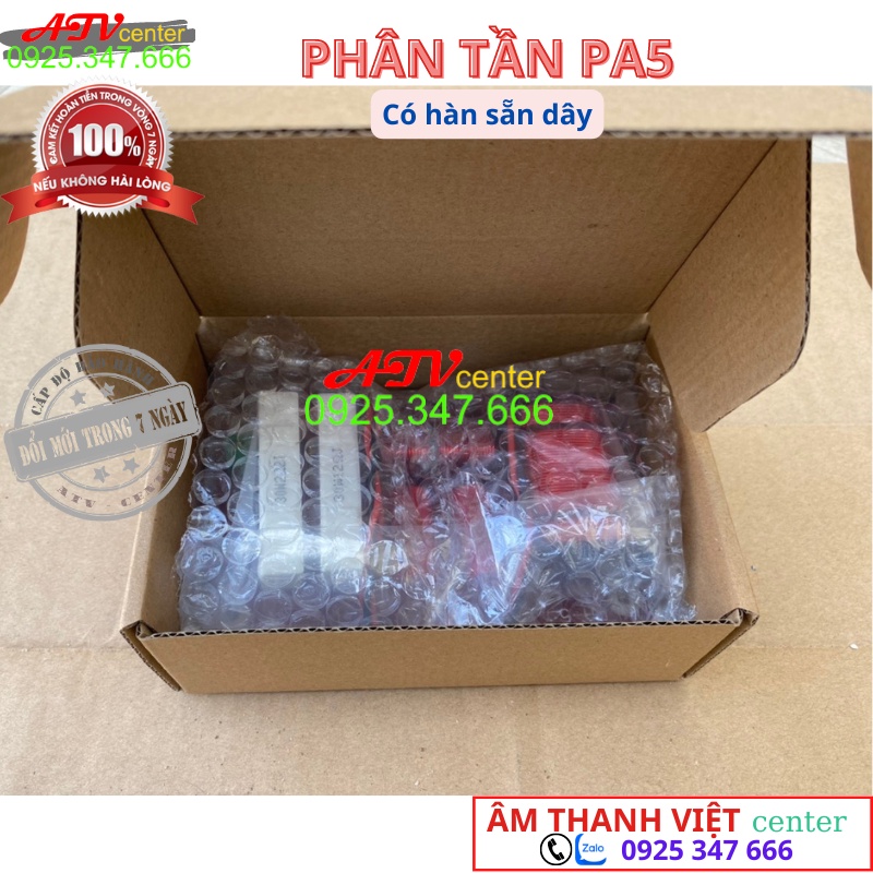Mạch Phân Tần PA5 - Dùng Cho Loa Full - Giá 1 Đôi - Hàn Sẵn Dây