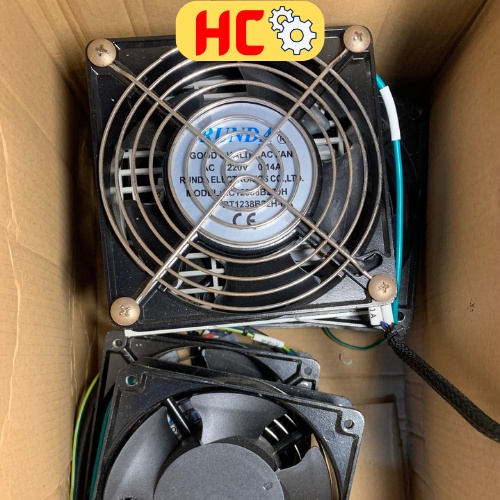 Quạt tản nhiệt 12cm, quạt thông gió 220v hàng tháo máy chất lượng cao giá rẻ