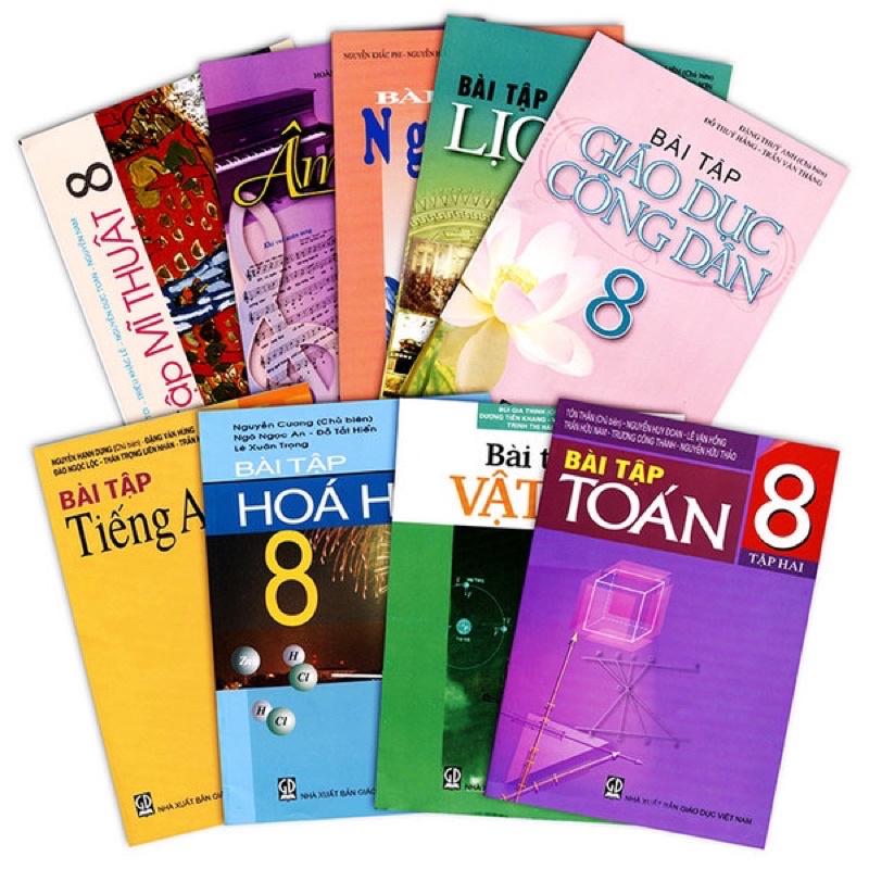 SGK 8  bán lẻ kèm bút chì
