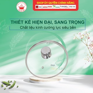 Vung kính chịu lực Fivestar dùng cho nồi chảo quánh