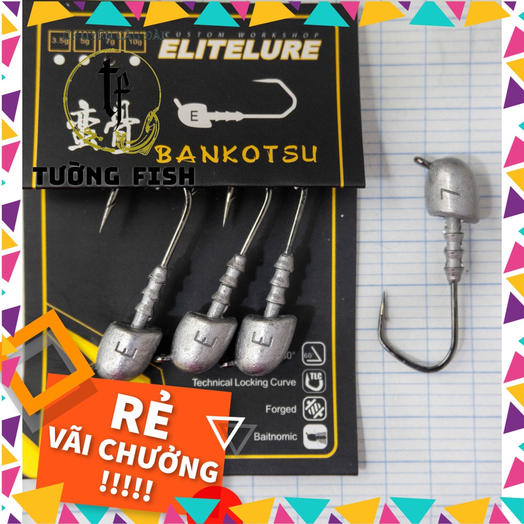 Lưỡi Jig Head Bankotsu - tường fish shop
