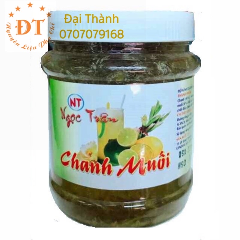 Chanh muối sợi Ngọc Trân