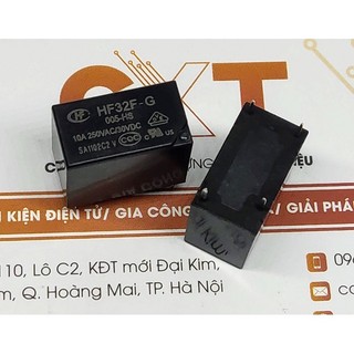 Hongfa relay rơ le 10a 5v 12v 24v hf32f-g-005-hs