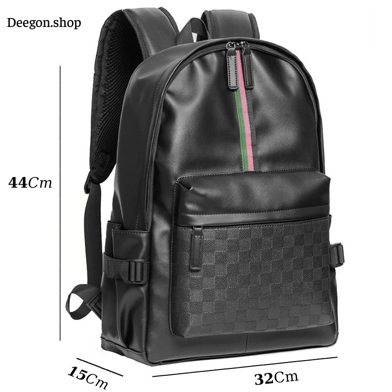 Balo da nam thời trang cao cấp cặp đi học nam nữ đựng laptop 15.6 ich siêu chống thấm nước giá rẻ