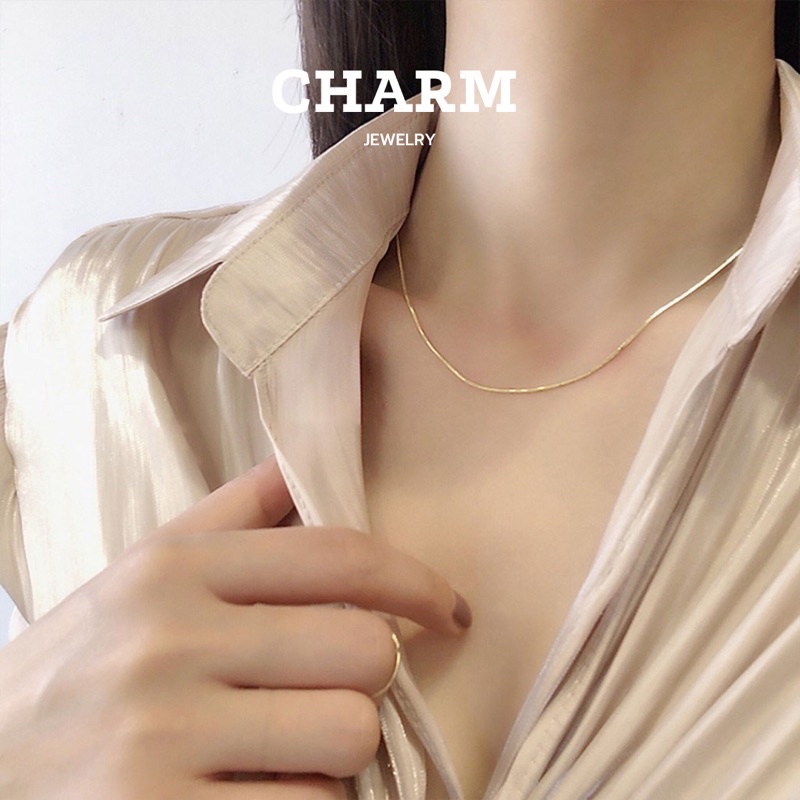 Dây Chuyền Sterling Đơn Giản
