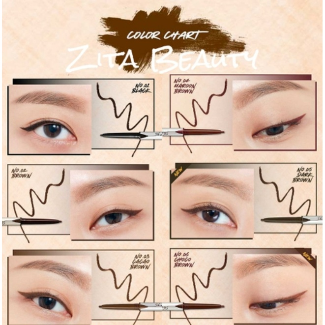 Viền Mắt Sharp, So Simple CLIO Waterproof Pencil Liner 0.14g