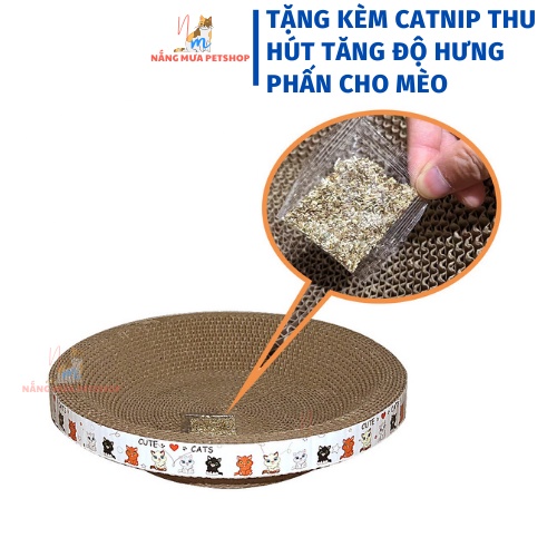 Cào móng mèo, bàn cào móng tròn craton cho mèo