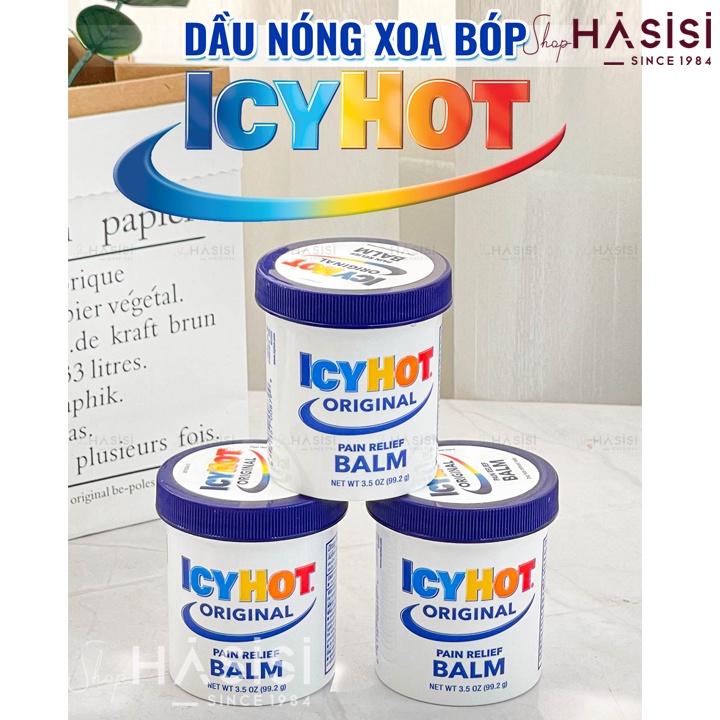 Dầu Nóng Xoa Bóp ICY HOT - Pain Relief Balm 99.2g