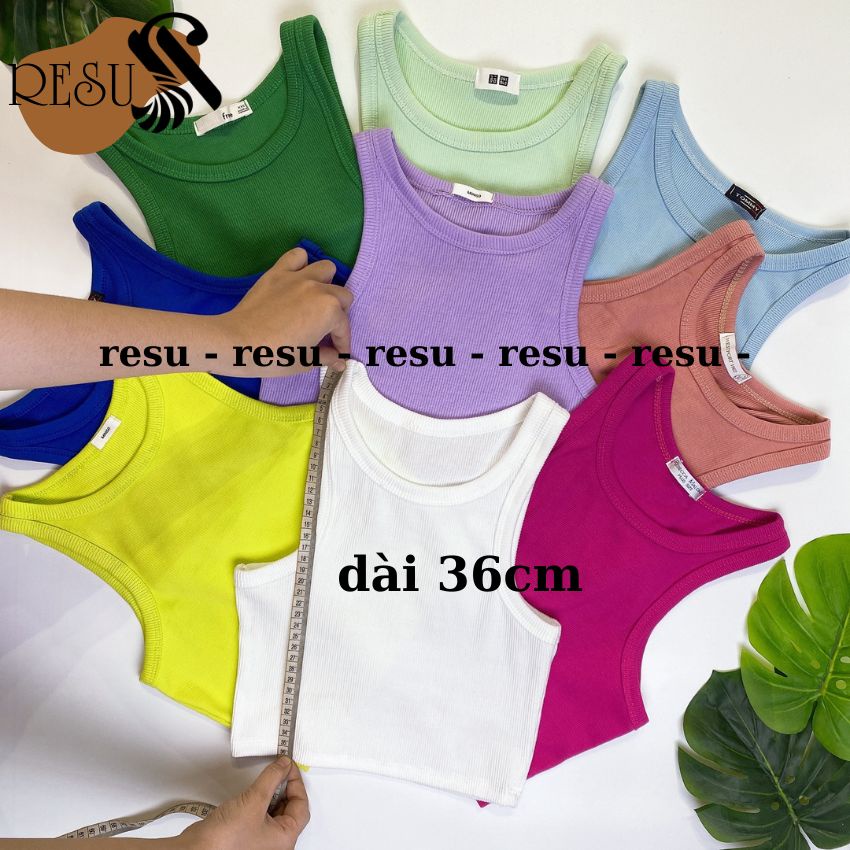 Áo Croptop Ba Lỗ Ngược Ôm Body Chất Thun Gân Siêu Dày Crt kiểu đơn giản bassic , áo thun ba lỗ ôm dáng croptop | BigBuy360 - bigbuy360.vn