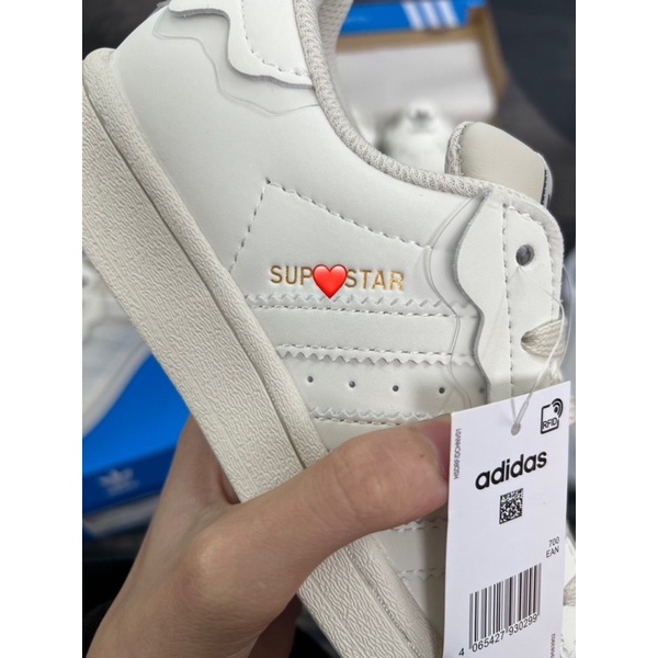 Giày Thể Thao  Adidas Sò Kem Chảy  Màu Kem ,Superstar Das Sò Màu Kem Trắng  Hot Trend 2023