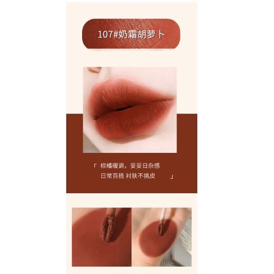 Son Kem Lì Wodwod Mềm Mịn Như Nhung Chính hãng nội địa Trung