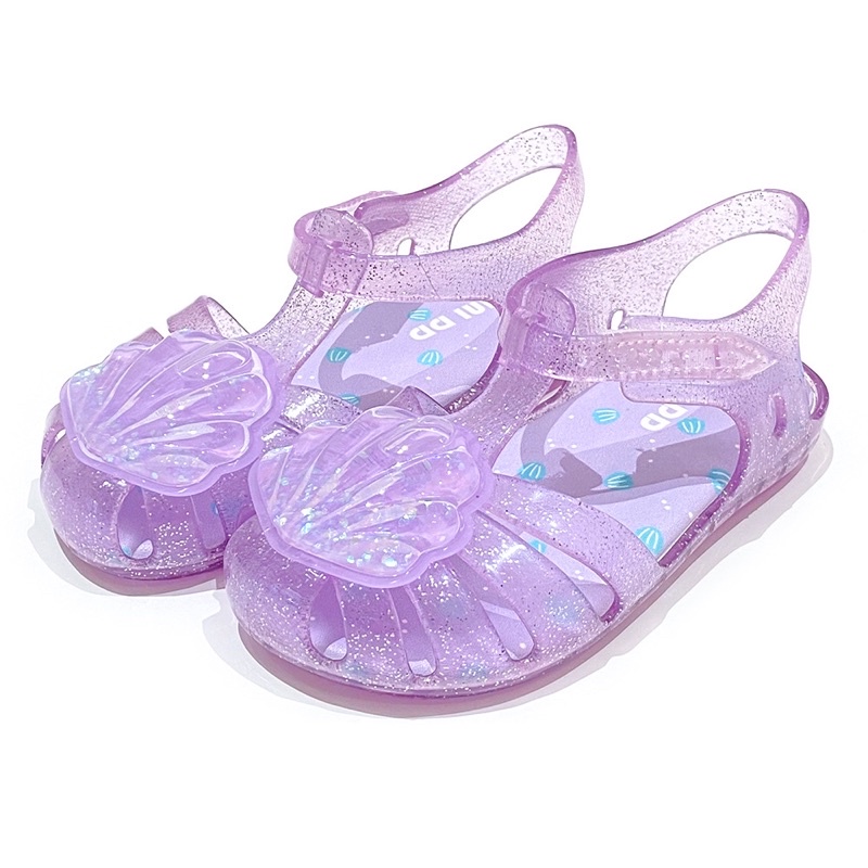 SANDAL vỏ sò thơm chuẩn hãng MINI DD siêu xinh cho bé gái