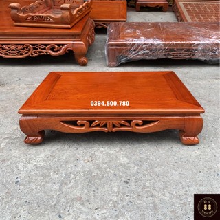 Bàn osin kê đồ bàn bày đồ ban thần tài gỗ Hương sơn chống mối mọt cao 11,5cm