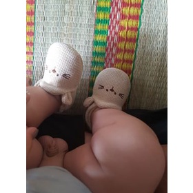 Giày cho bé sơ sinh chuột kute từ 0 - 9thang tuổi