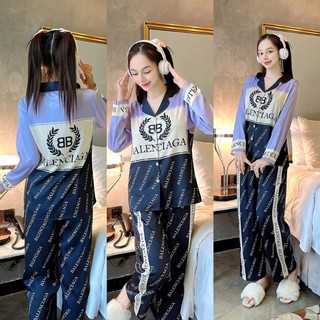 Đồ bộ mác 2CE lụa xước thượng hạng, thiết kế độc quyền
