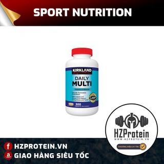 DAILY MULTI VITAMIN - VITAMIN TỔNG HỢP CHO MỌI LỨA TUỔI CỦA KIRKLAND (500 VIÊN)