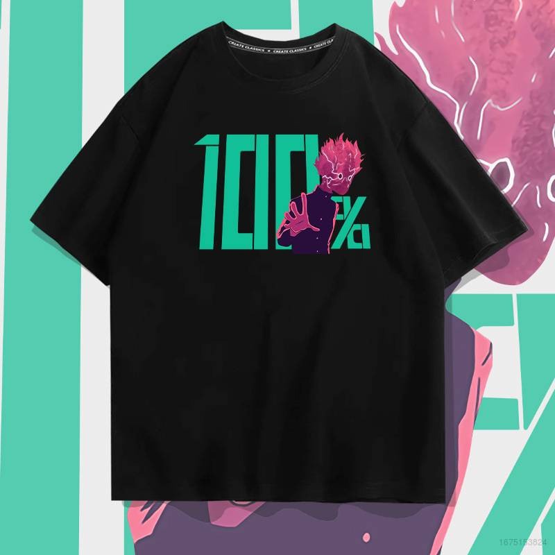 Áo thun hình Mob Psycho 100 3D cực chất giá rẻ mẫu HOT bán chạy