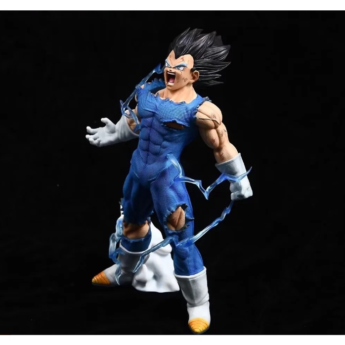 Mô hình vegeta tự hủy 28cm 4 đầu - có 3 đế cho 3 đầu - Có BOX fullbox colour new