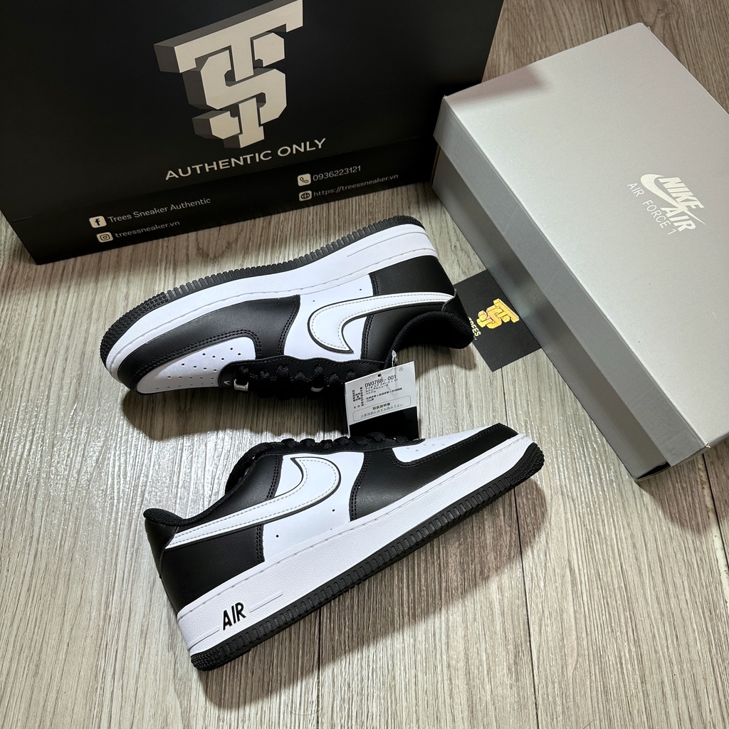 Giày thể thao NIKE AIR FORCE 1 07 LOW PANDA DV0788 001 - DV1621 001