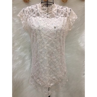 (A40)Áo ren thun Hàn Quốc 2 hand hiệu SONIZ-Size S.(A49)🌹
