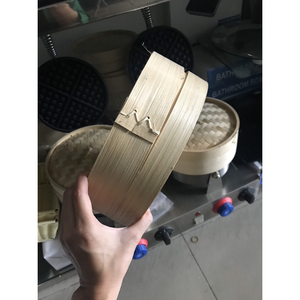Xửng hấp tre tự nhiên hấp bánh bao, dimsum nhiều kích thước 15/20/25/30CM