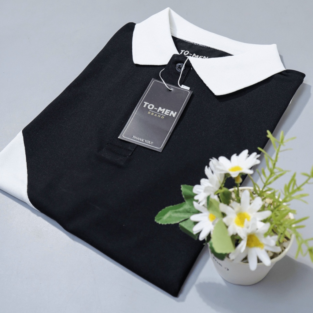 Áo Thun Nam Có Cổ Phối Màu Cao Cấp Vải Cotton Mềm Phong Cách Trẻ Trung NEW UNISEX