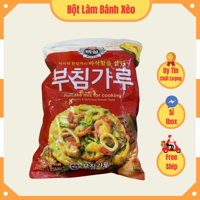 Bột làm bánh xèo Hàn Quốc gói 1kg
