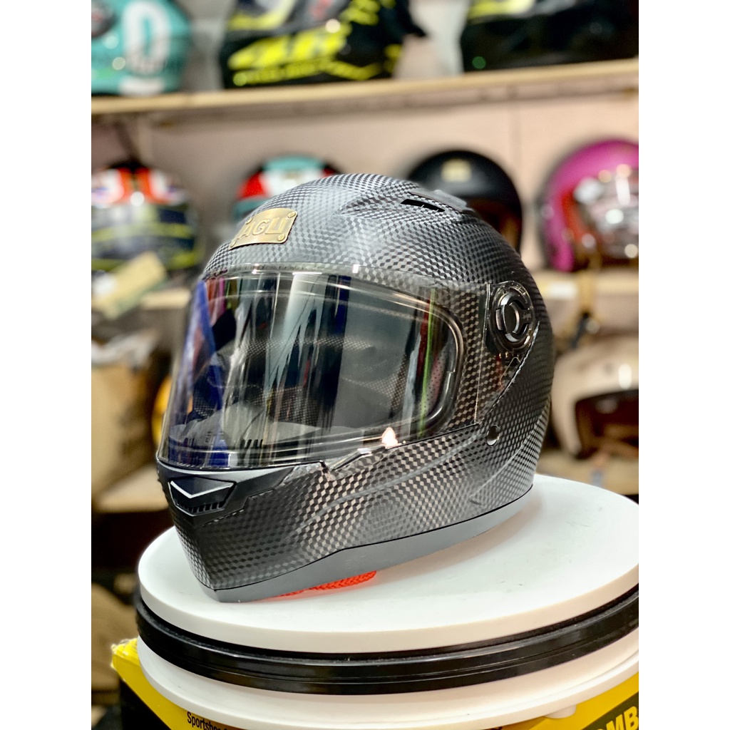 Mũ bảo hiểm AGU chính hãng nhiều màu tem