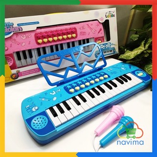 Đồ chơi đàn piano 32 phím kèm micro âm thanh to rõ cho bé