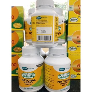 MEDICRAFTS NATURAL VITAMIN E 400 IU ( ENAT 400 CHAI)