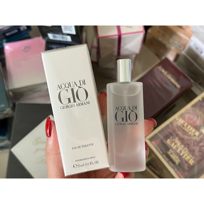 Nước Hoa Giorgio Armani Acqua Di Gio Pour Homme EDT - Giò Trắng 15ml