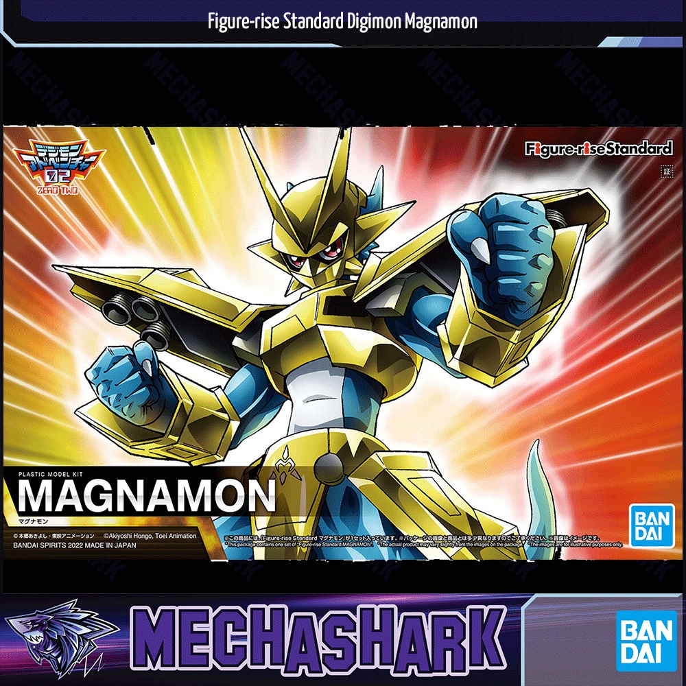 Mô hình lắp ráp Digimon Magnamon Figure-Rise Standard Bandai Namco - Bandai Spirits Hobby Plamo