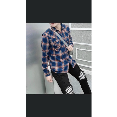 Sơ mi amiri was rách