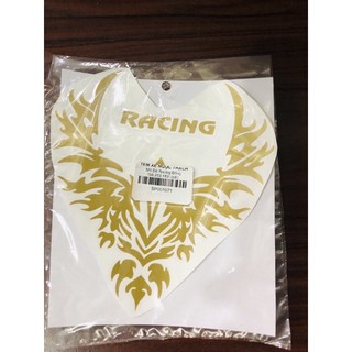 Mỏ dè hoa văn racing đồng decal