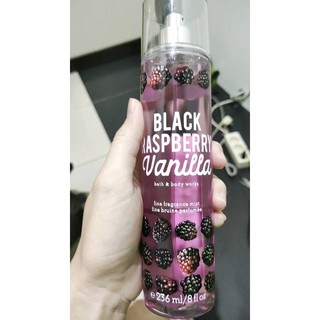 Xịt Thơm Toàn Thân Body Mist BBW - BLACK RASPBERRY VANILLA