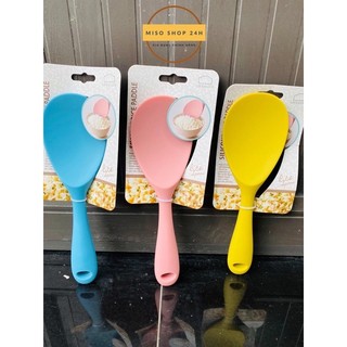 Muôi múc cơm, vá xới cơm lock&lock ckt207 bằng silicone chịu nhiệt độ cao