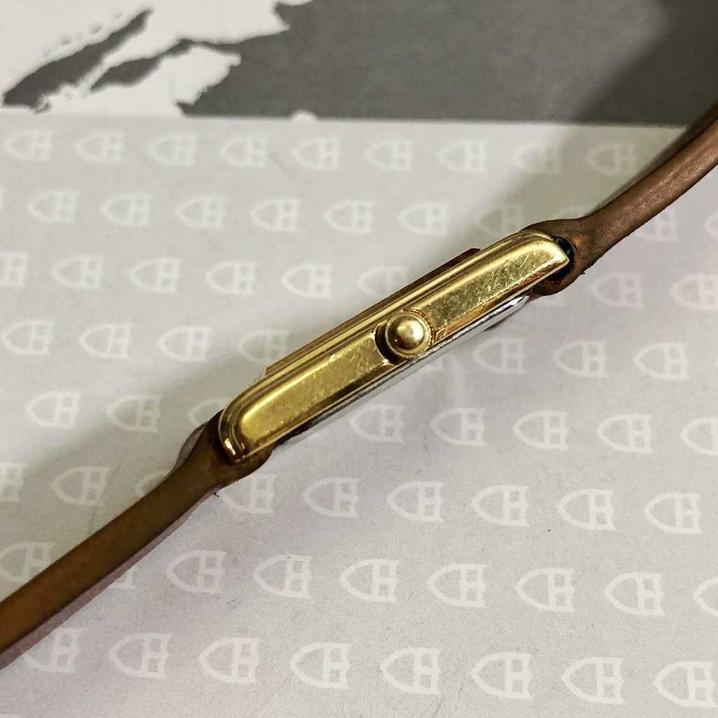 Đồng hồ nữ authetic thương hiệu SEIKO viền vàng 14k, bảo hành 6 tháng