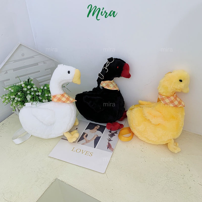 Túi Đeo Chéo  Bằng Bông Cho Bé  Ulzzang Hàn Quốc MIRA-TV5009