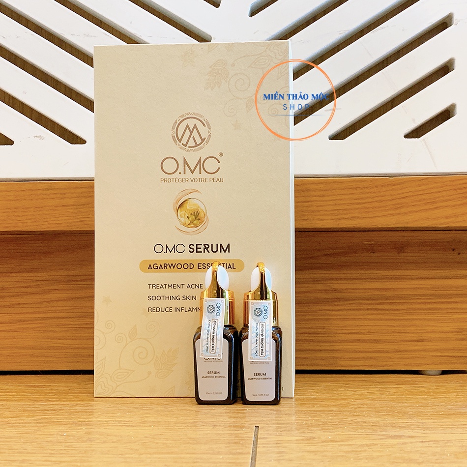 Serum ngừa mụn Agarwood Essential Oil OMC - Serum mụn OMC