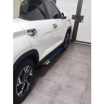 Bậc lên xuống, bệ bước chân HYUNDAI CRETA 2022. MÂU CAO CÂP MCB - xanh