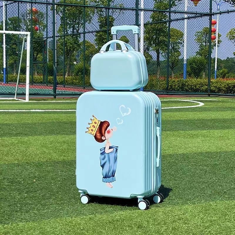 MẪU MỚI 2023 Vali hình cô gái , vali hình thỏ, pikachu dễ thương ABS + PC đủ size 20 đến size 28 có khoá mật khẩu