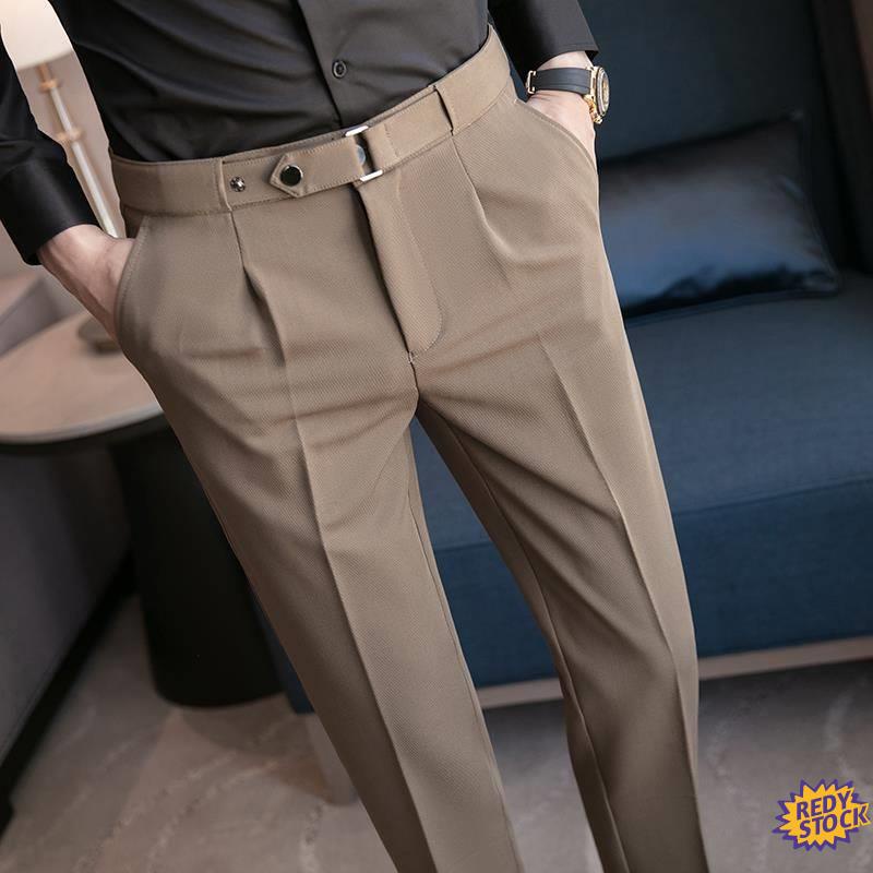 Chất lượng cao Qu N kaki T I H P nam Phong Cách Phương Tây Cho nam Và Nữ#Áo Sơ Mi Cao Cấp Thời Trang Hàn Quốc Xuân Thu Hàng Mới 39; s