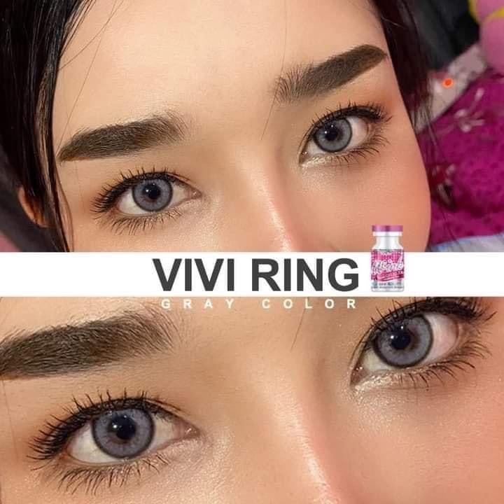 Lens Mắt Kính Áp Tròng Nâu WINK Giãn Nhẹ Không Độ Tự Nhiên Trong Veo chính Hãng Thái Lan