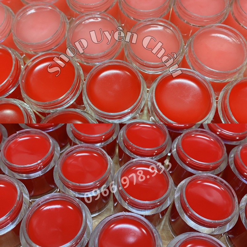 Son Dưỡng Kích Nên màu sau phun xăm hũ 10g