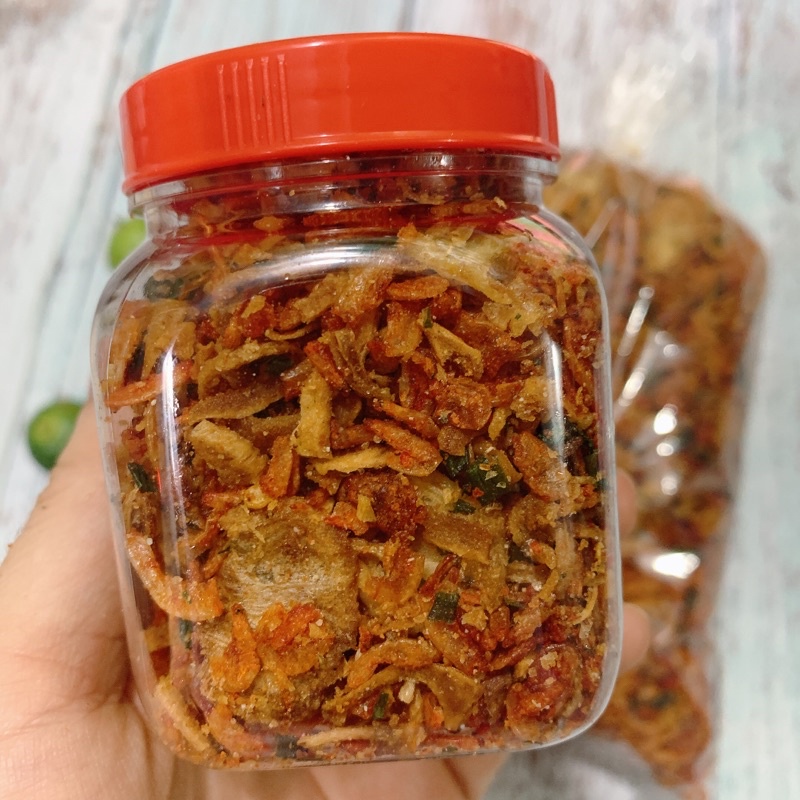 Muối tôm hành phi Tây Ninh loại ngon - Muối tép hành phi giòn thơm