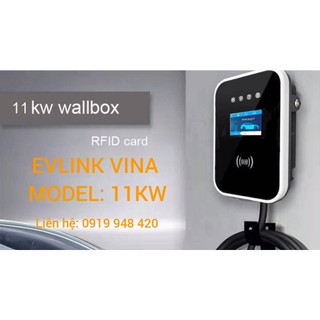New model 2023-bộ sạc evlink mẫu 16a 11kw 380v loại 2 evse 3 phases cho xe ô tô điện vinfast, audi, vovol, merceder